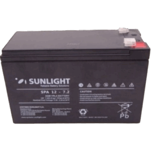 Sunlight SPA 7.2 Ah Kuru Tip Akü